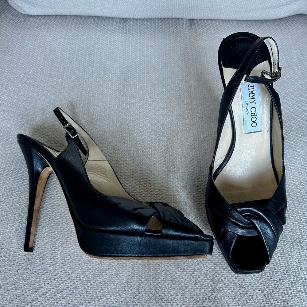 Jimmy Choo Slingback Heels – Size 39 (US 9)